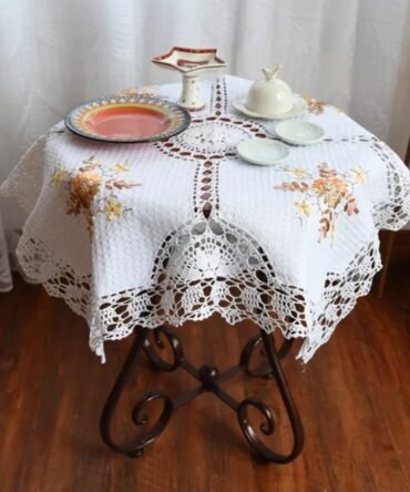 MANTEL CARPETA REDONDA