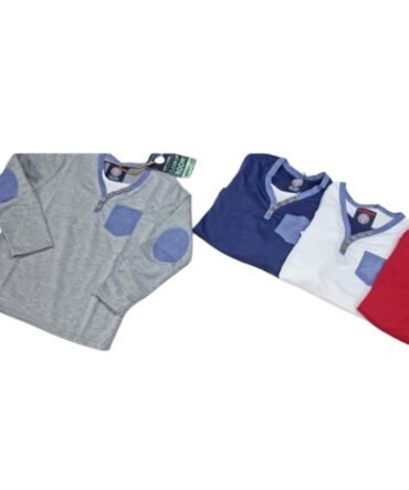 REMERA NIÑO M/LARGA