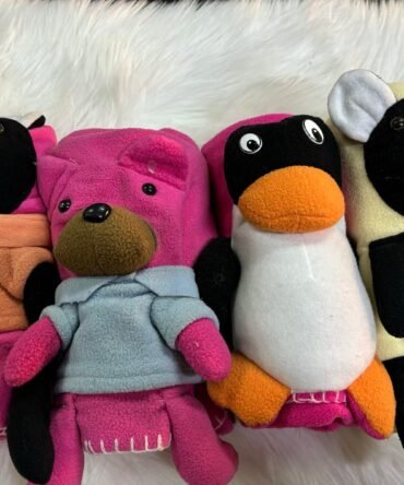 MANTA CON PELUCHE