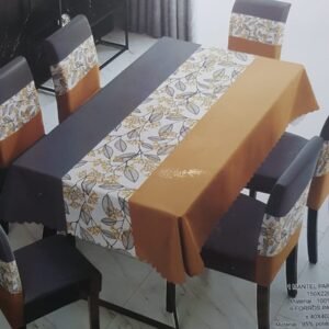 MANTEL MÁS PROTECTOR DE SILLAS  DE COMEDOR O COCINA