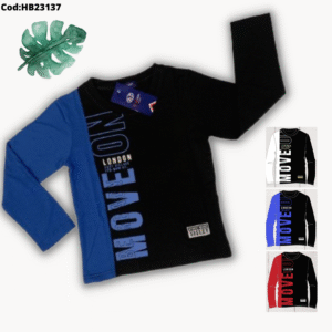 REMERA NIÑO M/LARGA