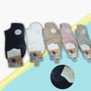 DOCE SOQUETES ANTIDESLIZANTES