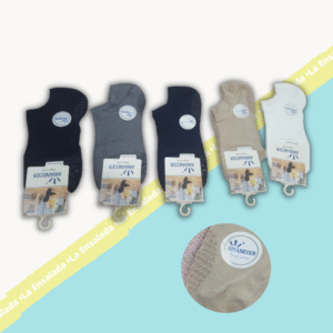 DOCE SOQUETES ANTIDESLIZANTES