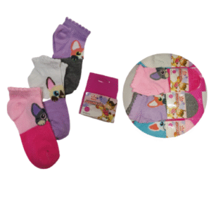 DOCE SOQUETES INFANTILES