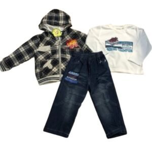 CONJUNTO DEPORTIVO NIÑO 3 PIEZAS