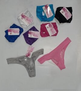 COLALES ALGODÓN Y ENCAJE