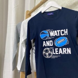 REMERA NIÑO M/LARGA