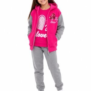 CONJUNTO DEPORTIVO NIÑA 3 PIEZAS