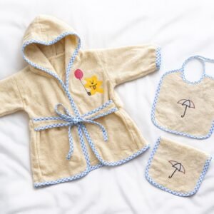 BATA EN SET BAÑO BEBÉ