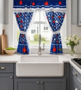 CORTINA EN SET COCINA