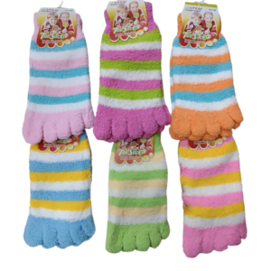 DOCE SOQUETES PLUSH CON DEDOS