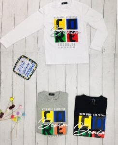 REMERA NIÑO M/LARGA