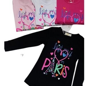 REMERA NIÑA M/LARGA