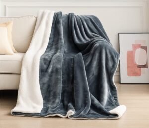 MANTA CON CORDERITO DOS PLAZAS