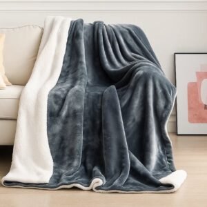 MANTA CON CORDERITO DOS PLAZAS