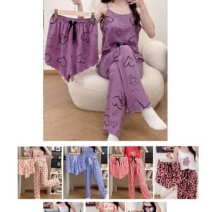 PIJAMA DAMA 3 PIEZAS