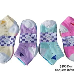 DOCE SOQUETES NIÑA/O