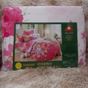 JUEGO DE SÁBANAS PLAZA Y MEDIA