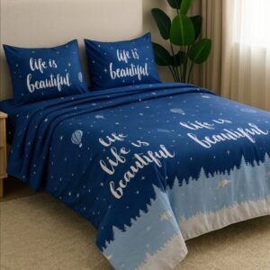 JUEGO DE SÁBANAS UNA PLAZA Y MEDIA