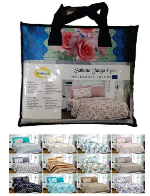 JUEGO DE SÁBANA PLAZA Y MEDIA