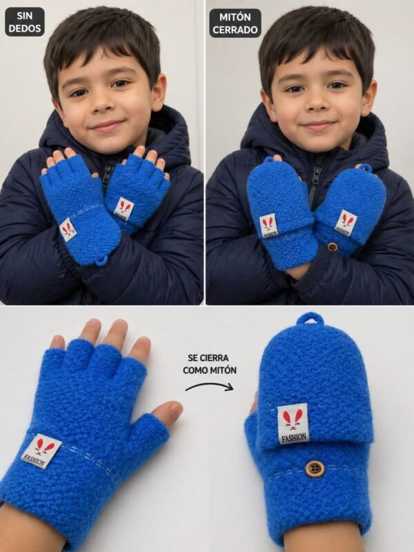 DOCE GUANTES MITON INFANTIL