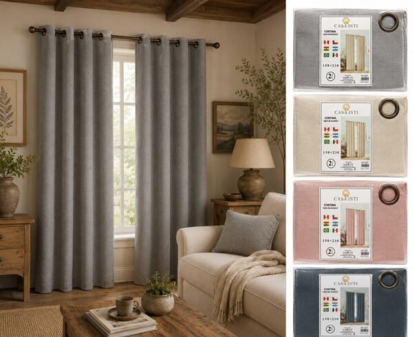 SET CORTINA HOGAR